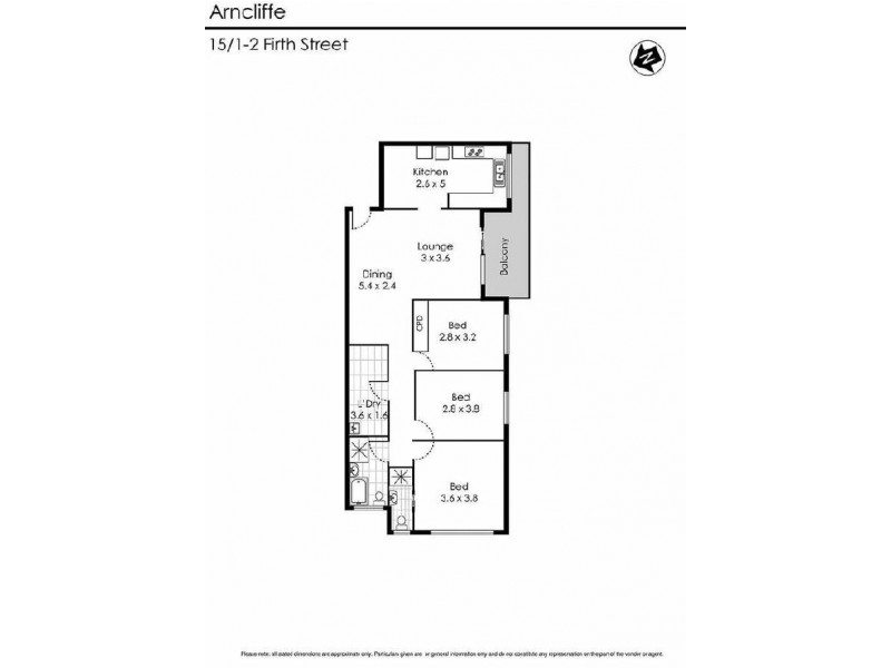 15/1-2 Firth Street, Arncliffe NSW 2205