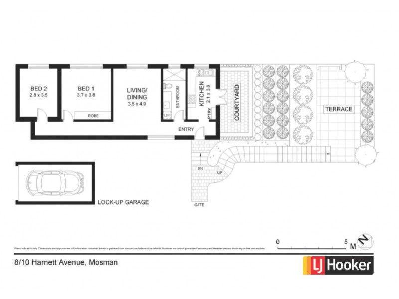 8/10 Harnett Avenue, Mosman NSW 2088 Floorplan