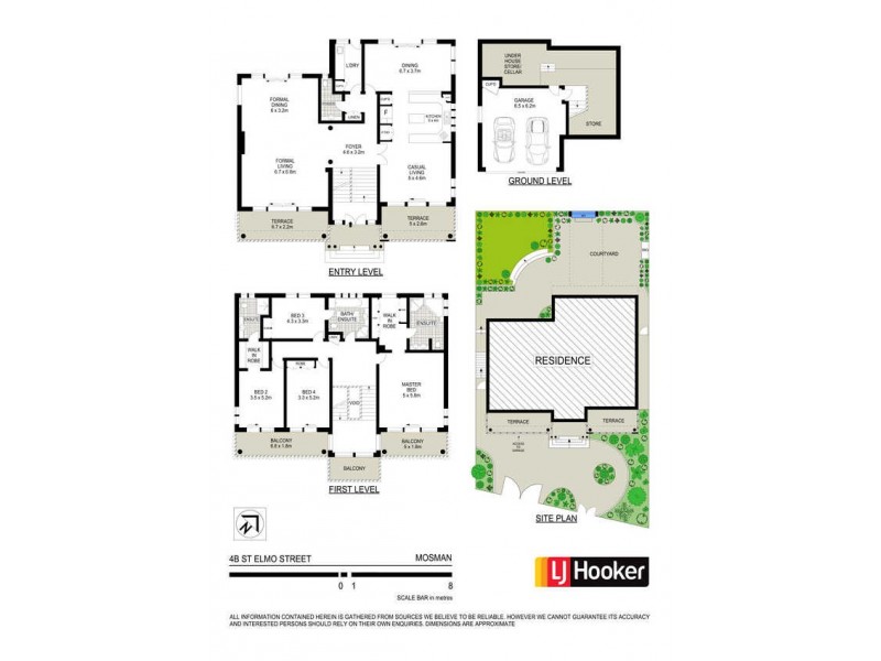 4B St Elmo Street, Mosman NSW 2088 Floorplan