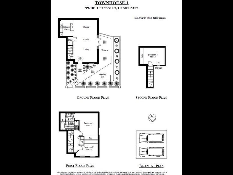 1/99 Chandos Street, Crows Nest NSW 2065