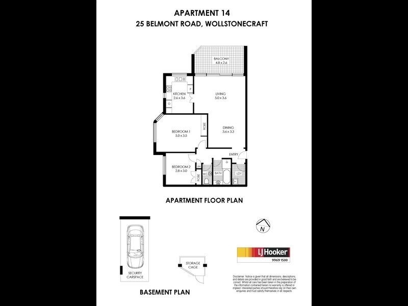 14/25-27 Belmont Avenue, Wollstonecraft NSW 2065