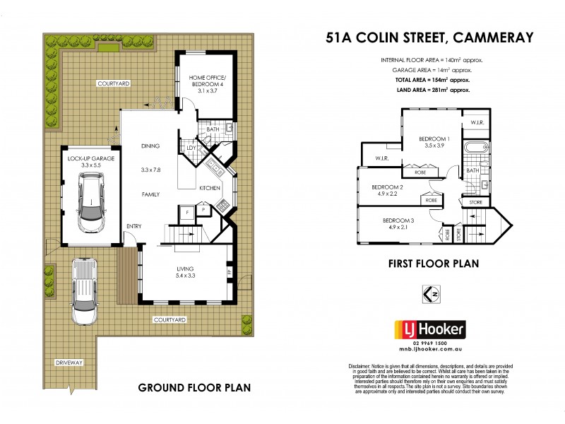51A Colin Street, Cammeray NSW 2062 Floorplan