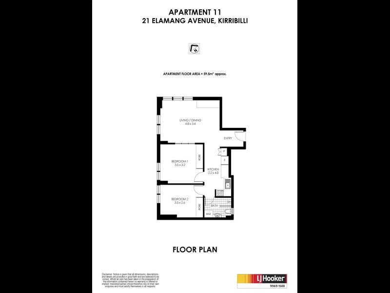 11/21 Elamang Avenue, Kirribilli NSW 2061