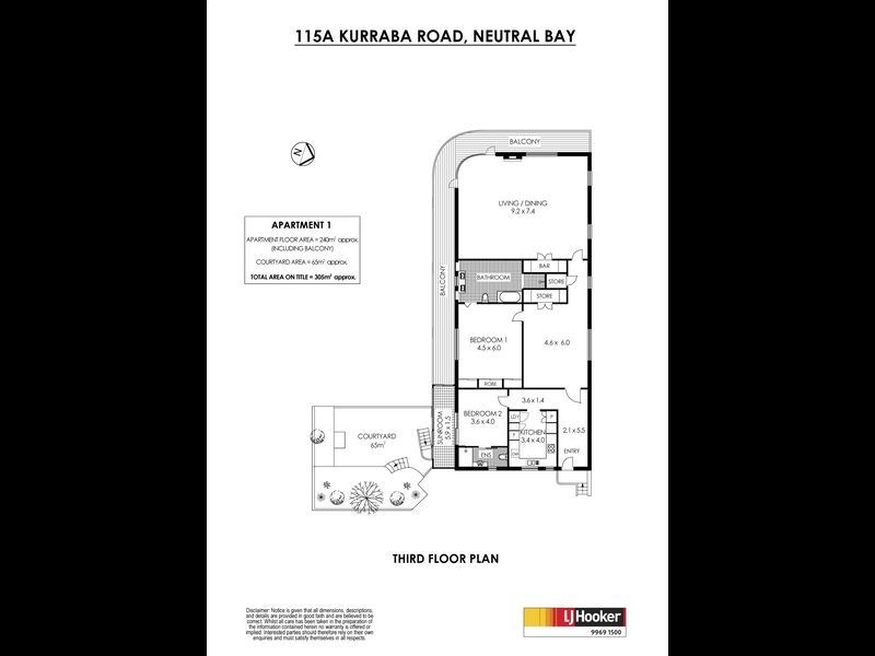 1/115a Kurraba Road, Neutral Bay NSW 2089