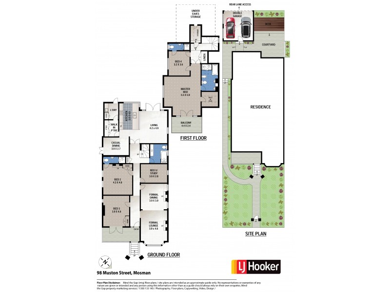 98 Muston Street, Mosman NSW 2088 Floorplan