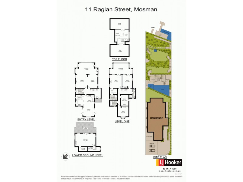 11 Raglan Street, Mosman NSW 2088 Floorplan