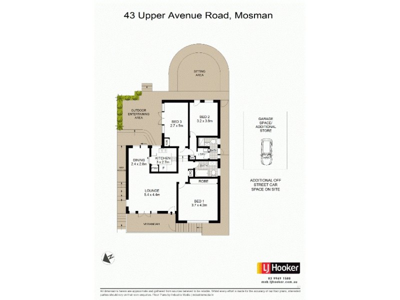43 Upper Avenue Road, Mosman NSW 2088 Floorplan
