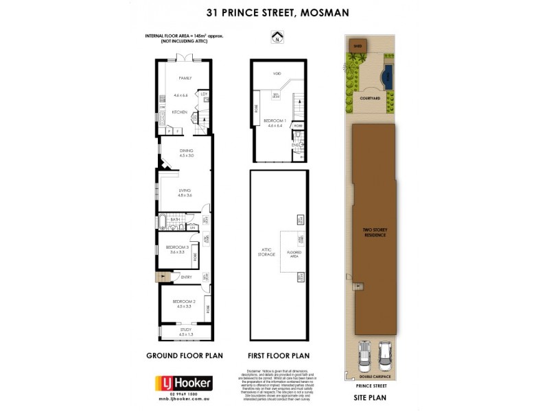 31 Prince Street, Mosman NSW 2088 Floorplan