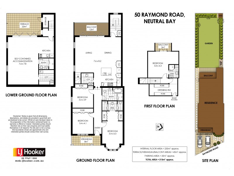 50 Raymond Road, Neutral Bay NSW 2089 Floorplan