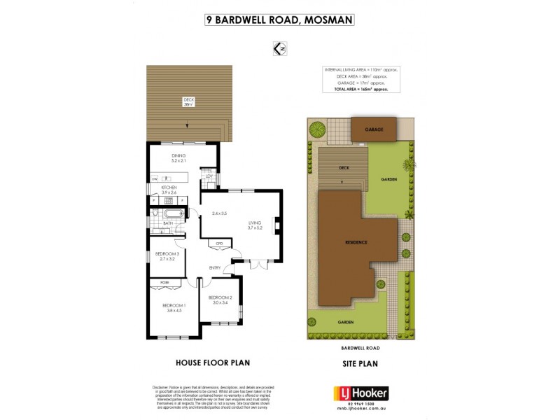 9 Bardwell Road, Mosman NSW 2088 Floorplan