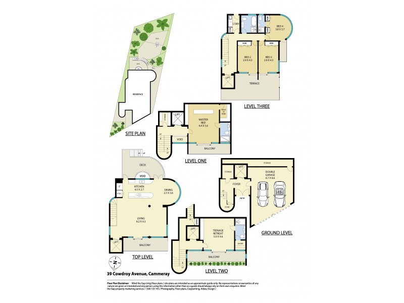 39 Cowdroy Avenue, Cammeray NSW 2062 Floorplan