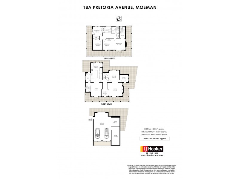 18A Pretoria Avenue, Mosman NSW 2088 Floorplan