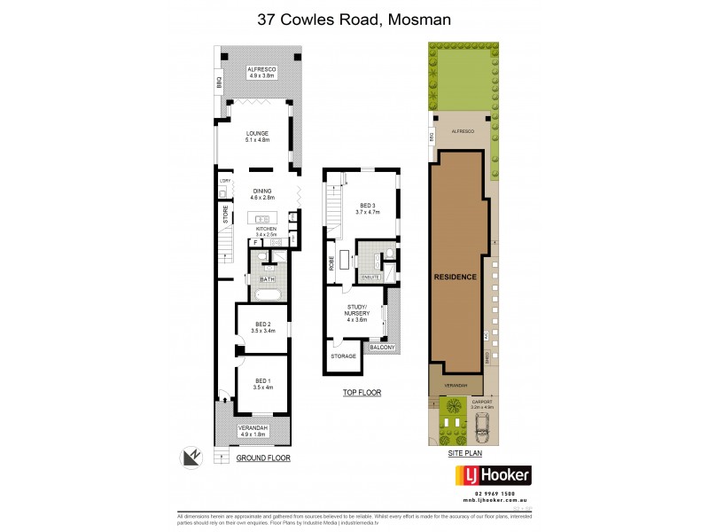 37 Cowles Road, Mosman NSW 2088 Floorplan