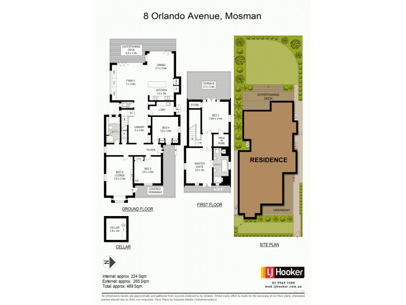 8 Orlando Avenue, Mosman NSW 2088 Floorplan