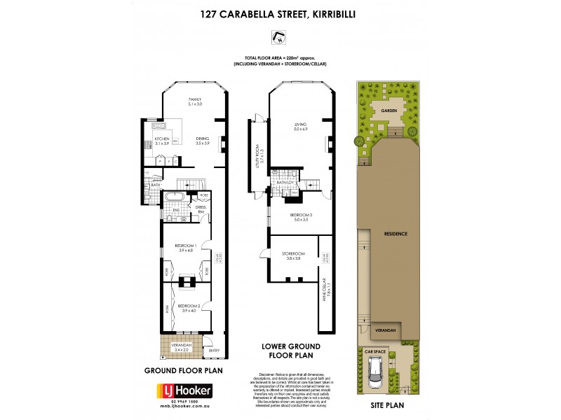 127 Carabella Street, Kirribilli NSW 2061 Floorplan