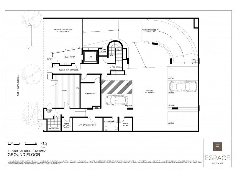 1/4-5 Gurrigal Street, Mosman NSW 2088 Floorplan