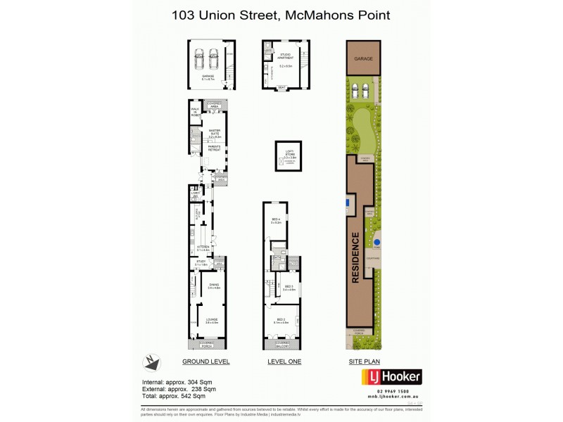 103 Union Street, Mcmahons Point NSW 2060 Floorplan