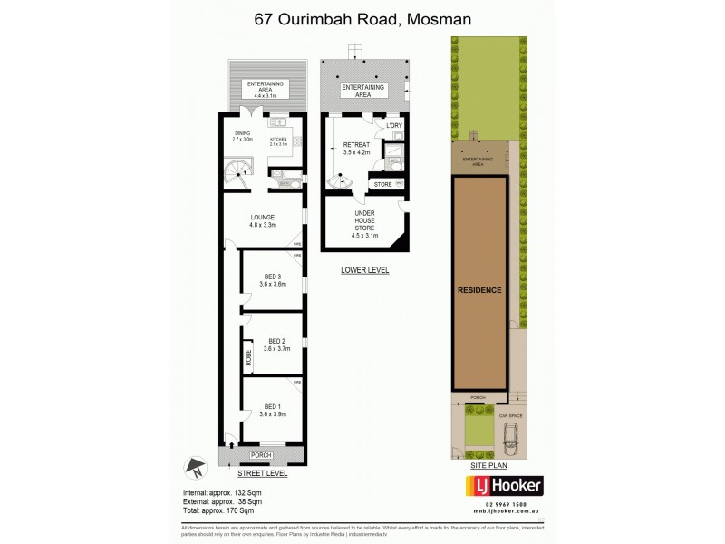 67 Ourimbah Road, Mosman NSW 2088 Floorplan
