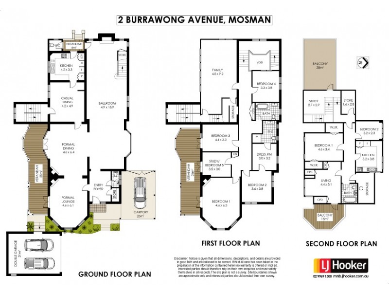 2 Burrawong Avenue, Mosman NSW 2088 Floorplan