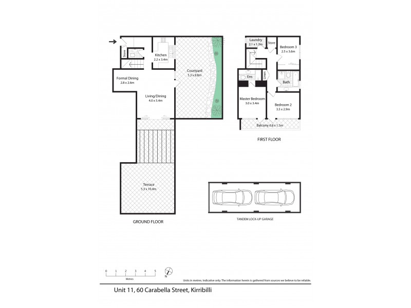 11/60 Carabella Street, Kirribilli NSW 2061 Floorplan