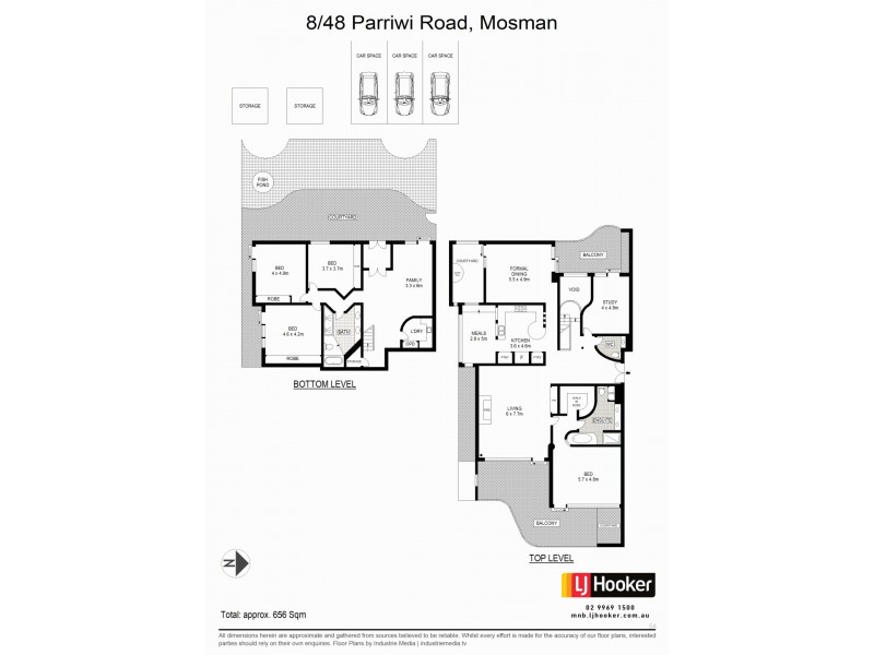 8/48 Parriwi Road, Mosman NSW 2088 Floorplan