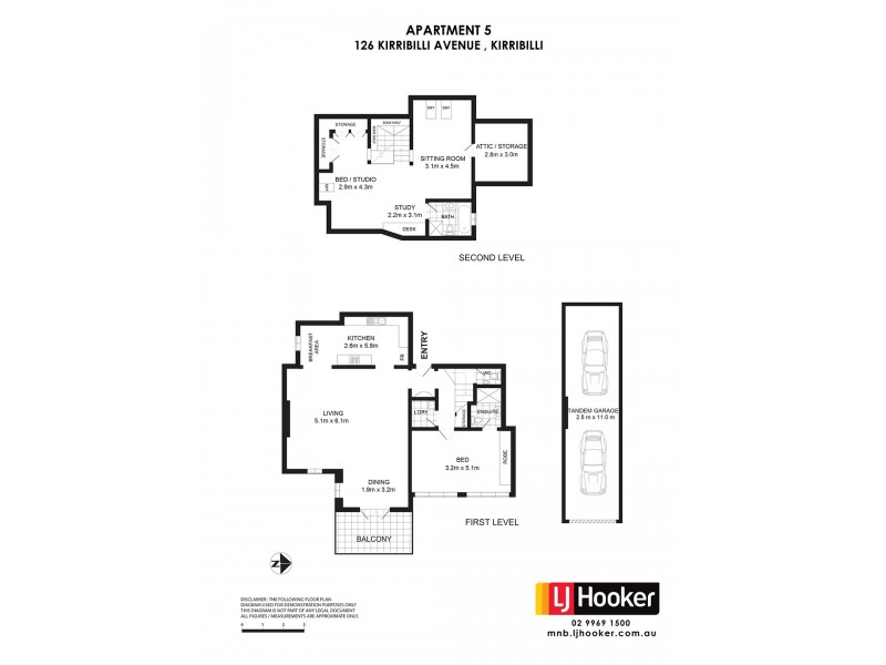 5/126 Kirribilli Avenue, Kirribilli NSW 2061 Floorplan