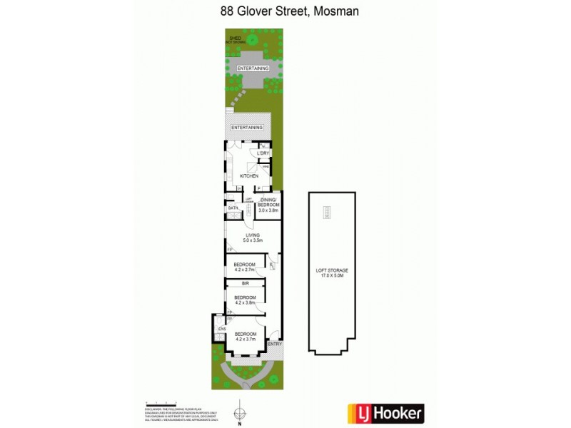 88 Glover Street, Mosman NSW 2088 Floorplan