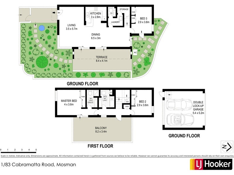 1/83 Cabramatta Road, Mosman NSW 2088 Floorplan