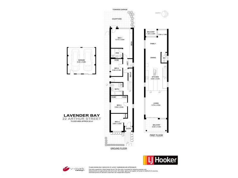 22 Arthur Street, Lavender Bay NSW 2060 Floorplan