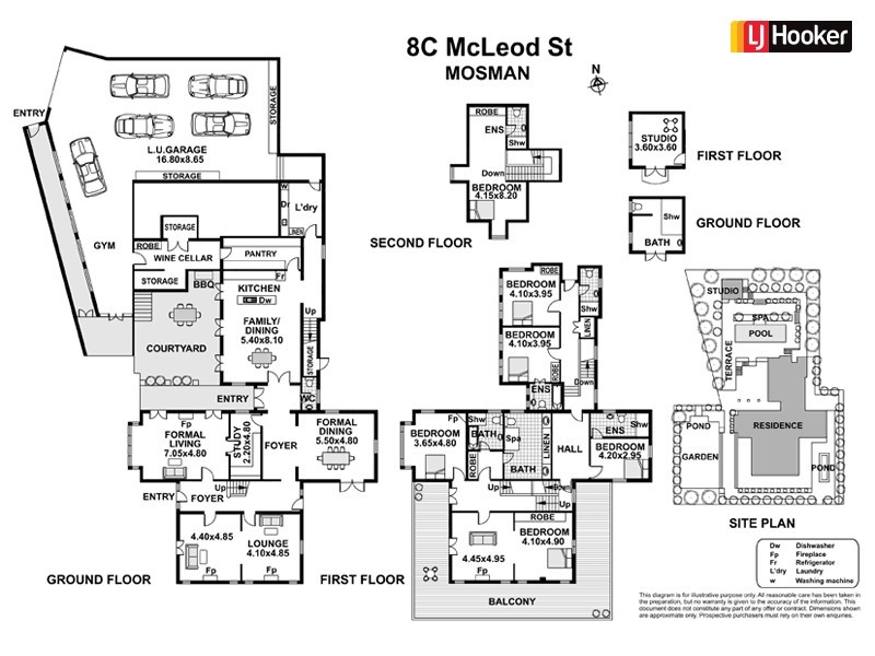 8C Mcleod Street, Mosman NSW 2088 Floorplan