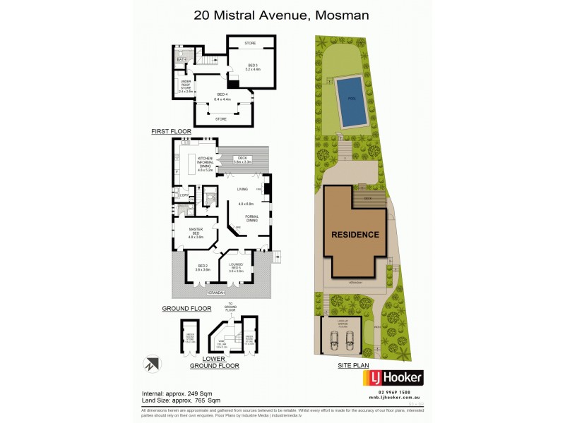 20 Mistral Avenue, Mosman NSW 2088 Floorplan