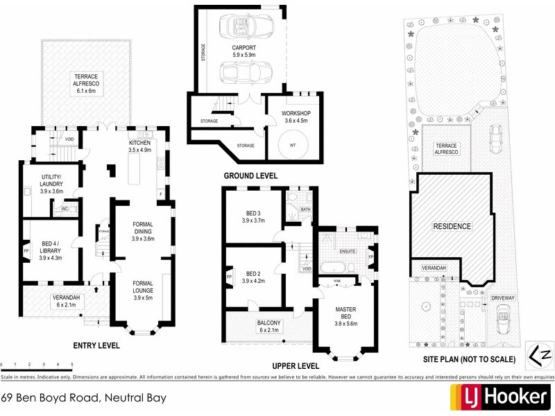 69 Ben Boyd Road, Neutral Bay NSW 2089 Floorplan
