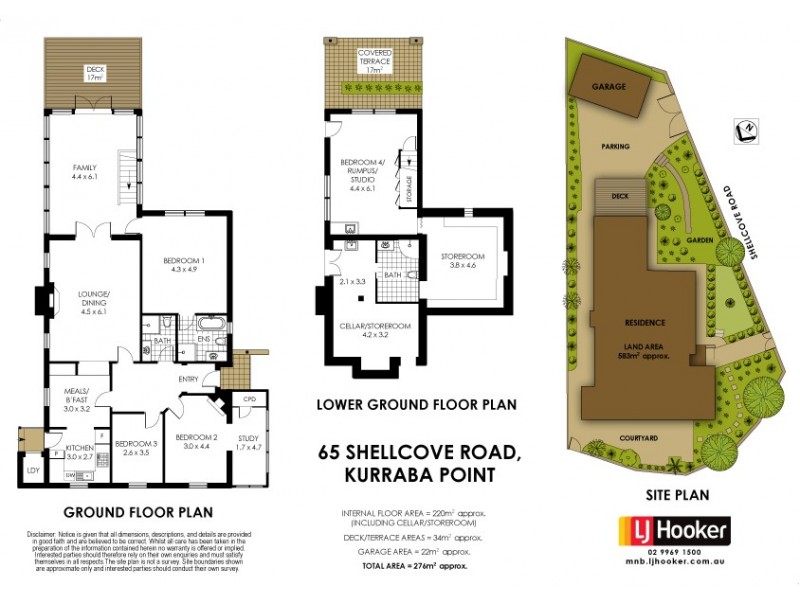 65 Shellcove Road, Kurraba Point NSW 2089 Floorplan