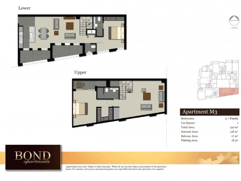 27/1A Bond Street, Mosman NSW 2088 Floorplan