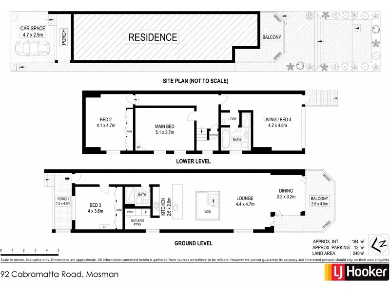 92 Cabramatta Road, Mosman NSW 2088 Floorplan