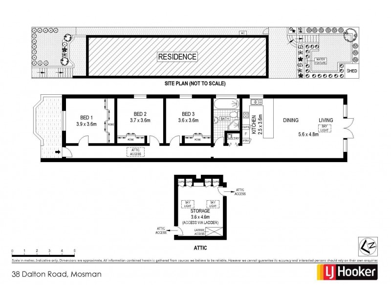 38 Dalton Road, Mosman NSW 2088 Floorplan