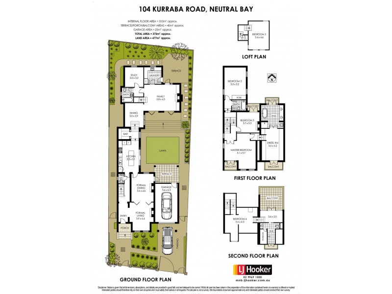 104 Kurraba Road, Neutral Bay NSW 2089 Floorplan