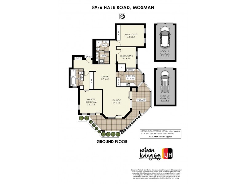 89/6 Hale Road, Mosman NSW 2088 Floorplan