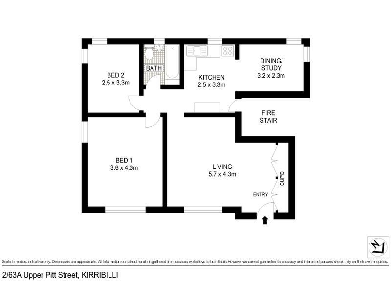 2/63a Upper Pitt Street, Kirribilli NSW 2061