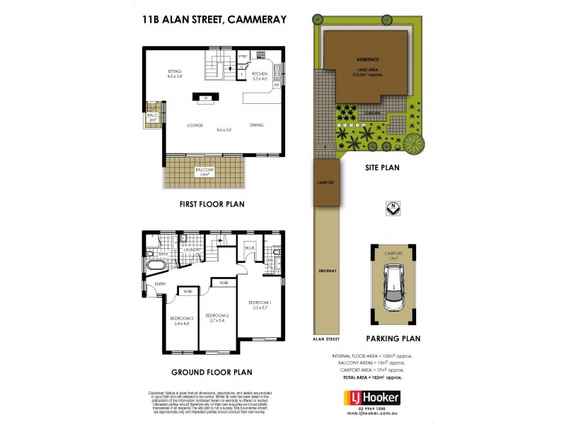 11B Alan Street, Cammeray NSW 2062 Floorplan