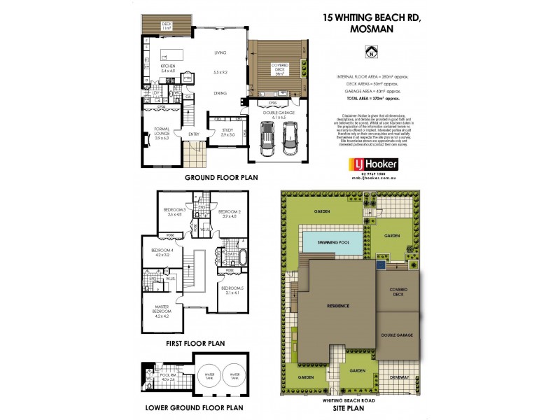 15 Whiting Beach Road, Mosman NSW 2088 Floorplan
