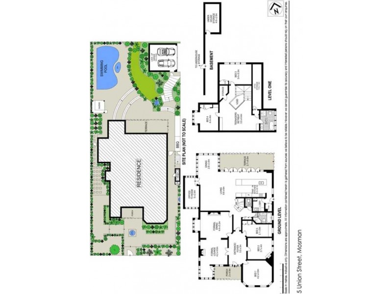 5 Union Street, Mosman NSW 2088 Floorplan