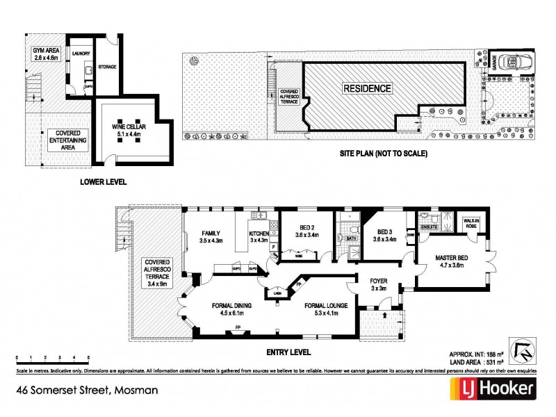 46 Somerset Street, Mosman NSW 2088 Floorplan