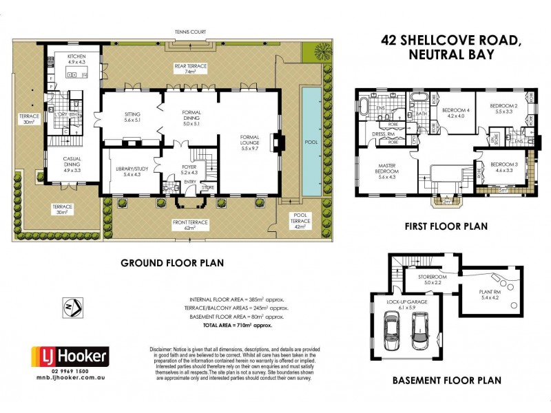 42 Shellcove Road, Neutral Bay NSW 2089 Floorplan