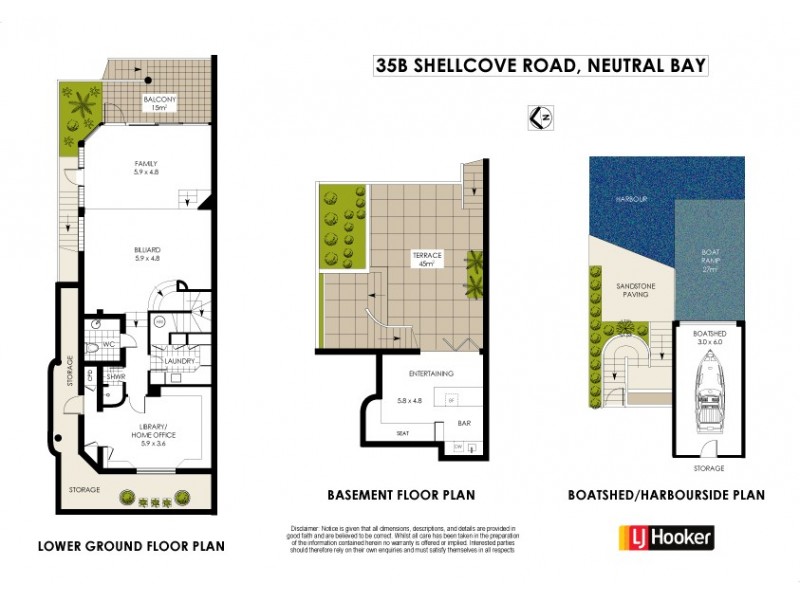 35B Shellcove Road, Neutral Bay NSW 2089 Floorplan