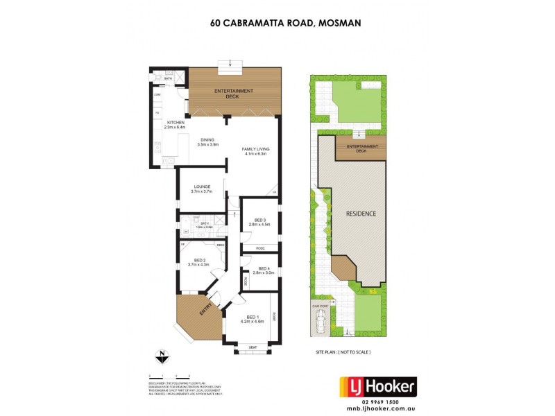 60 Cabramatta Road, Mosman NSW 2088 Floorplan