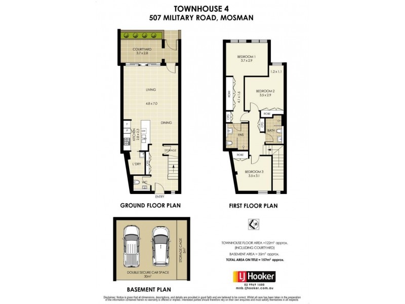 4/507 Military Road, Mosman NSW 2088 Floorplan