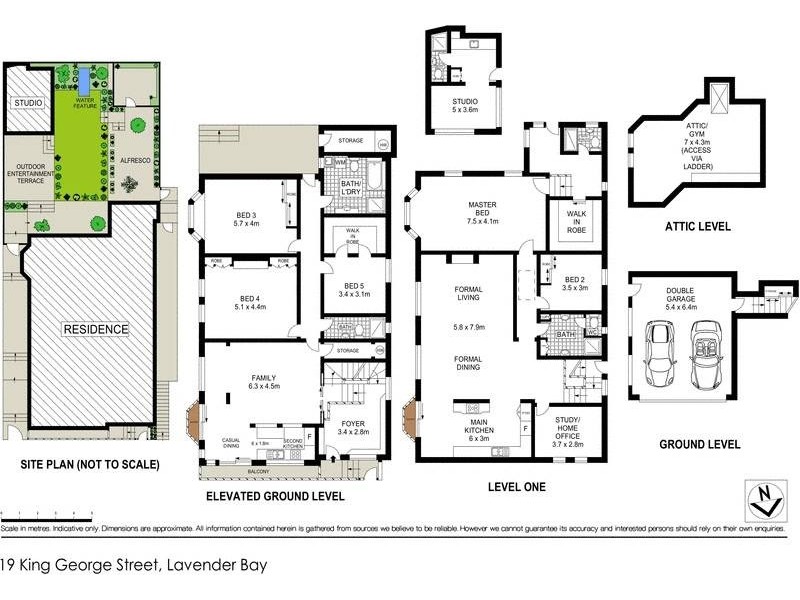 19 King George Street, Lavender Bay NSW 2060 Floorplan