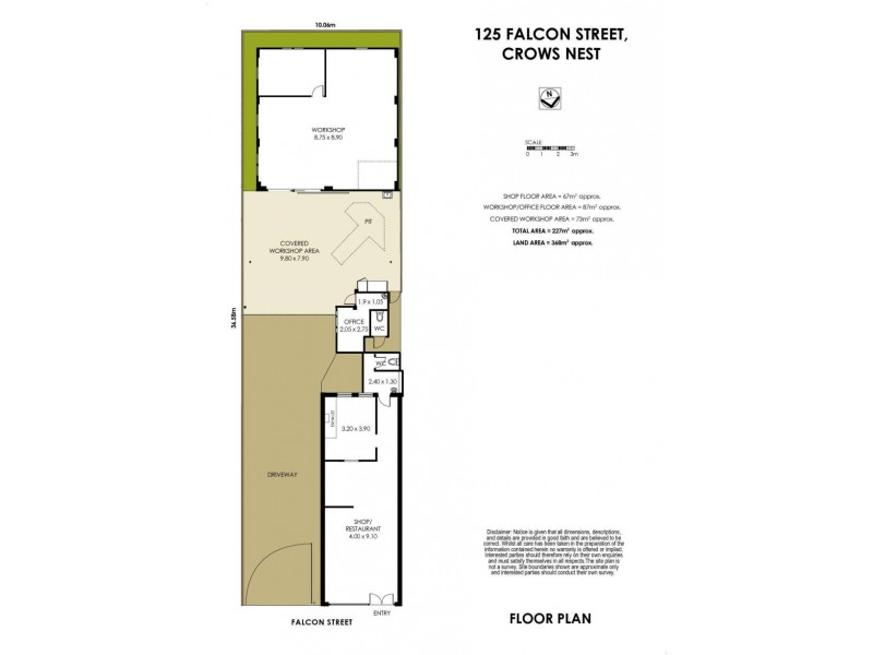 125 & 125B Falcon Street, Crows Nest NSW 2065 Floorplan