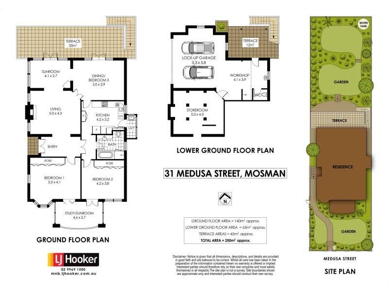 31 Medusa Street, Mosman NSW 2088 Floorplan